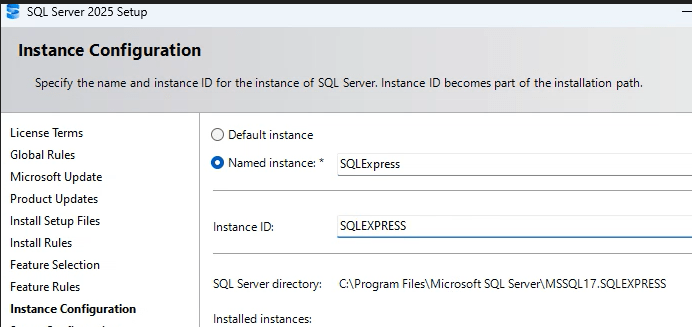 SQL Server 2025 Express