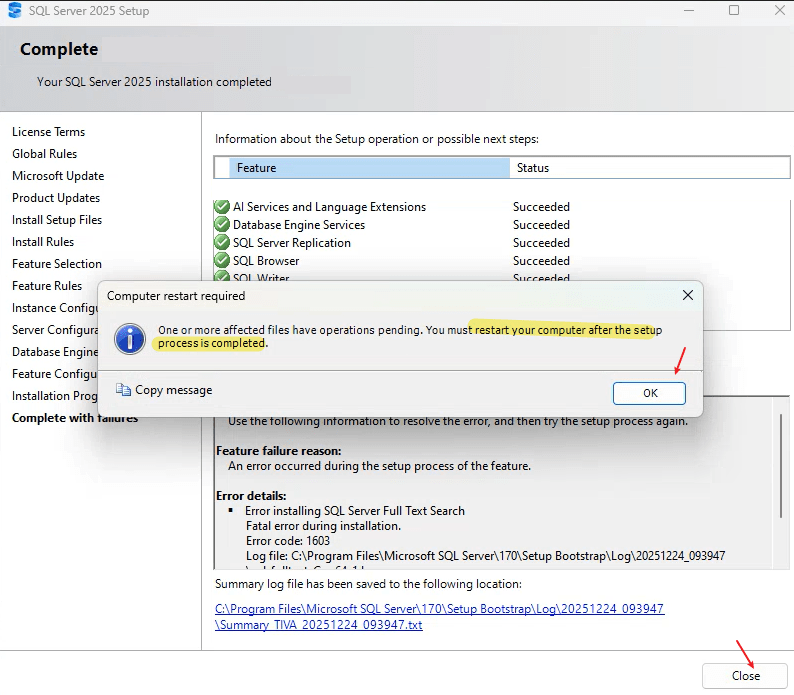 SQL Server 2025 Express